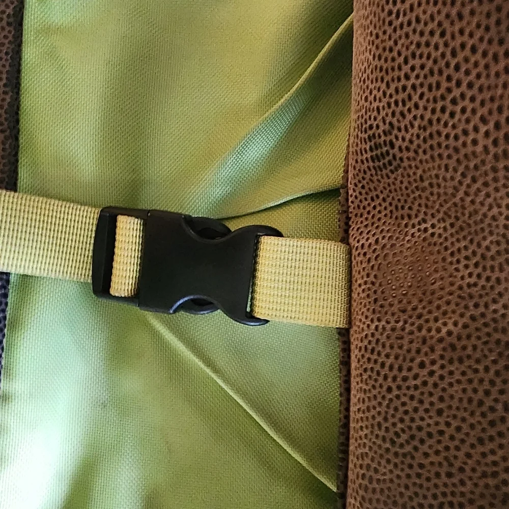 Haiku Messenger Bag Crossbody Brown Leather Lime Interior Ecofriendly Office